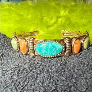 Studio Barse “Spice” Multi-Stone Cuff Bracelet
